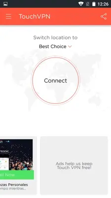 TouchVPN android App screenshot 5
